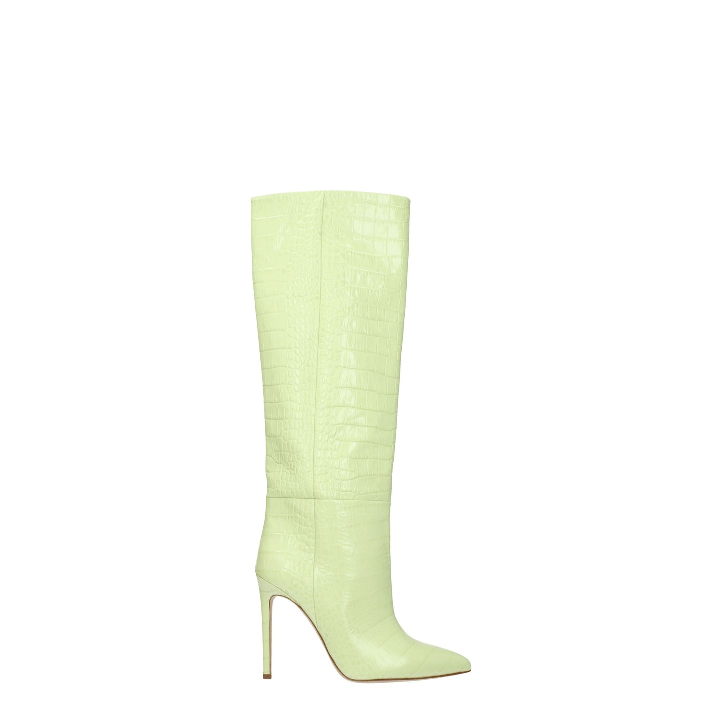 Paris Texas Women's Boots in Leather Green/Lime