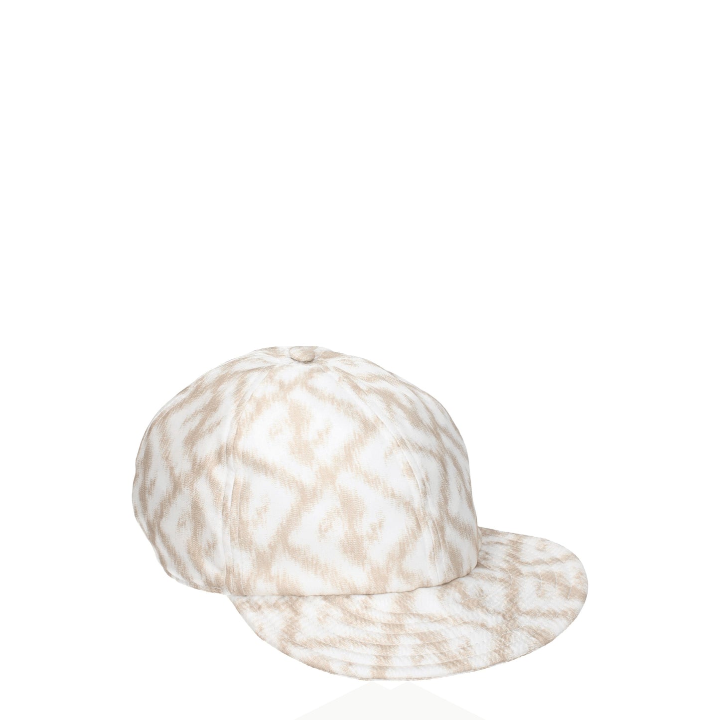 Fendi Hats Men Silk Beige/White