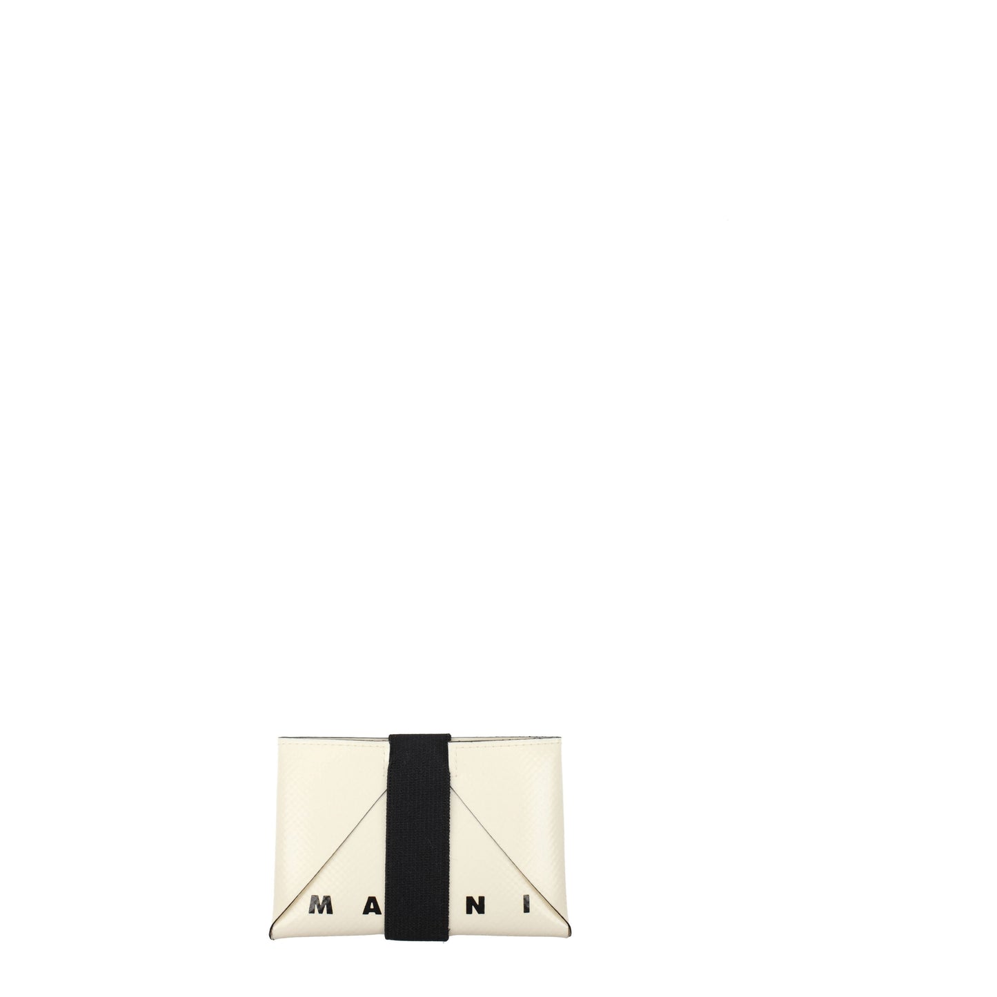 Marni Document Holders Men Polyester Beige/Black