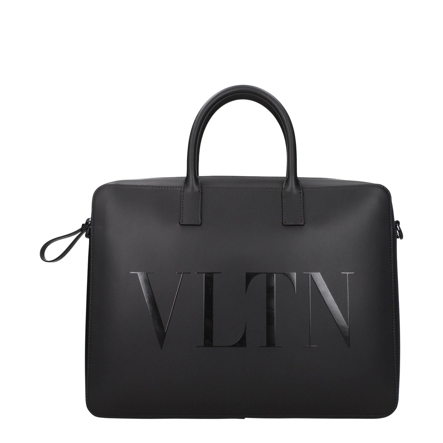 Valentino Garavani Work Bags Men Leather Black/Black