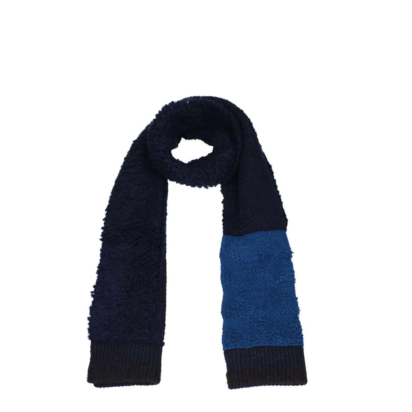 Bottega Veneta Scarves Women Wool Blue/Dark Blue