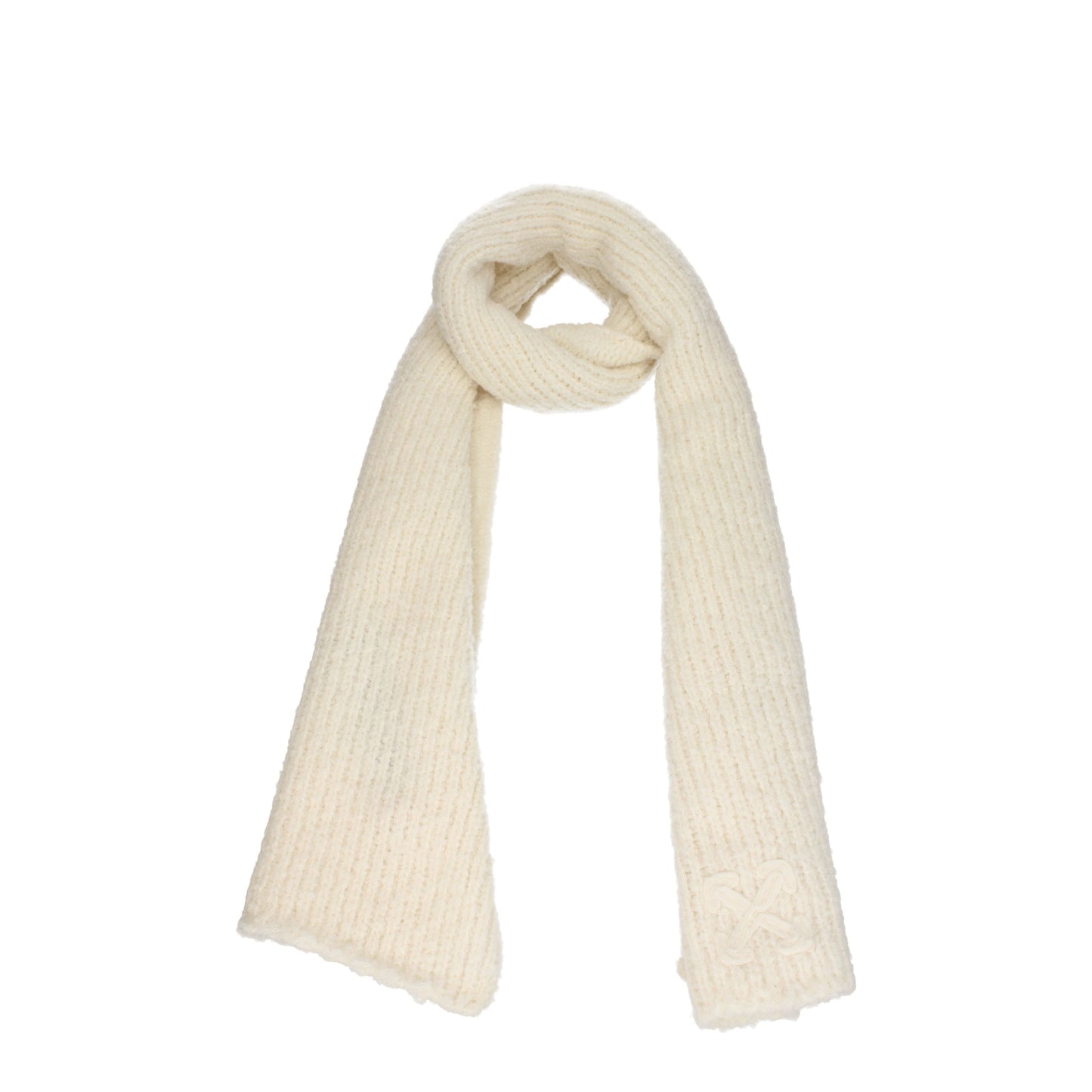 Off-White Scarves Men Wool Beige/Light Beige