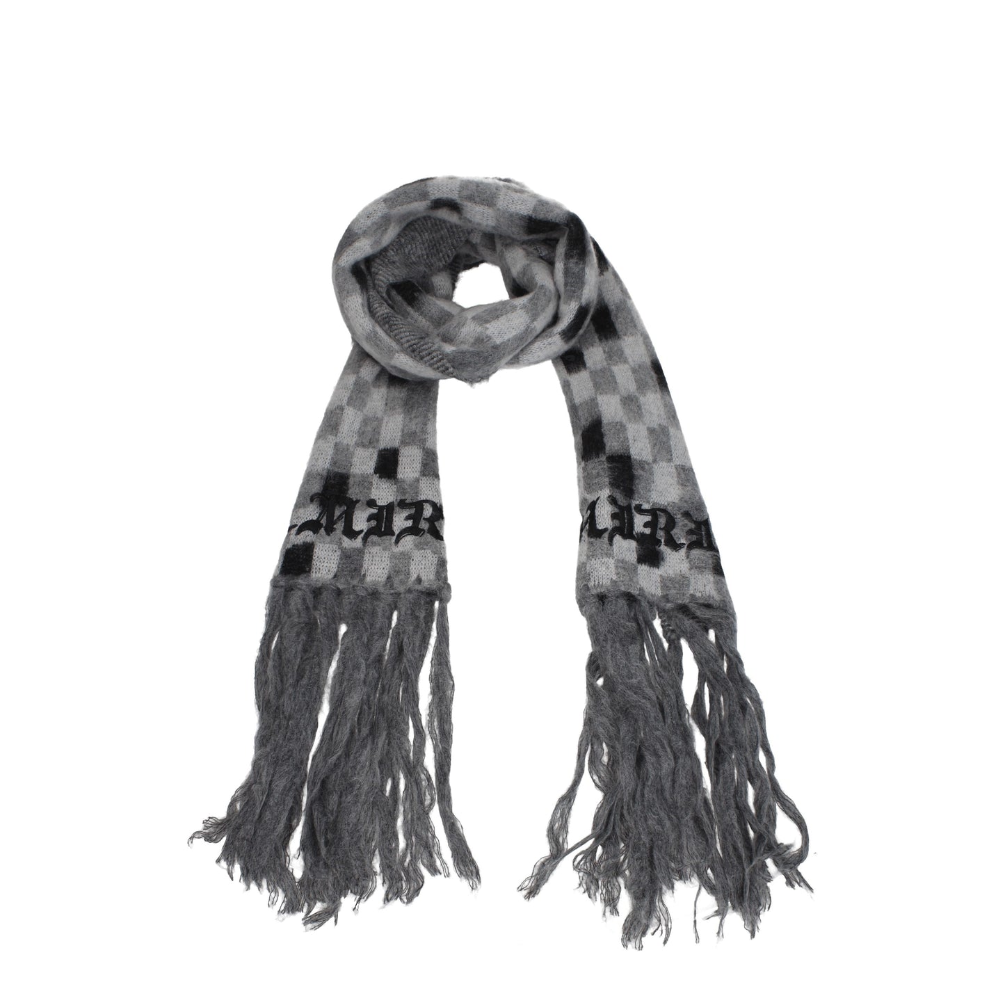 Amiri Scarves Men Modal Gray