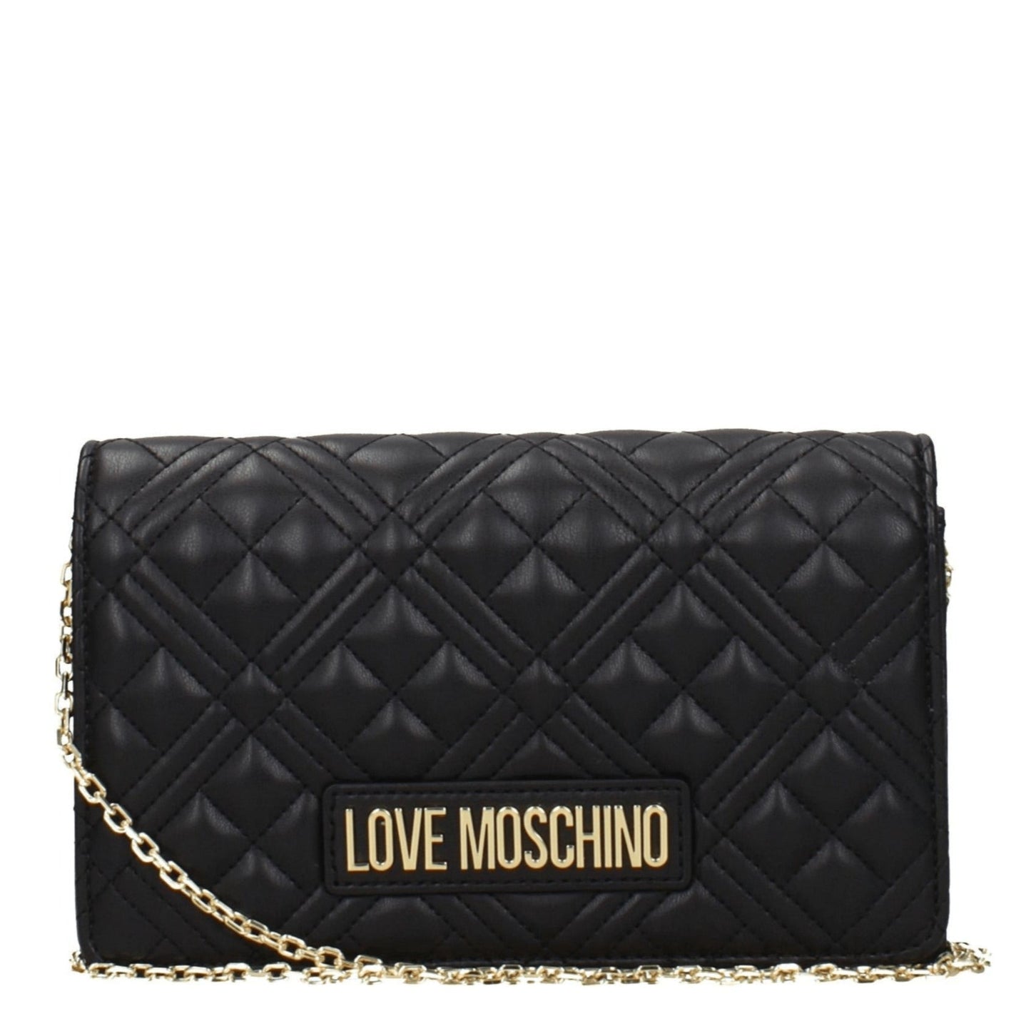 Love Moschino Clutches Women Polyurethane Black