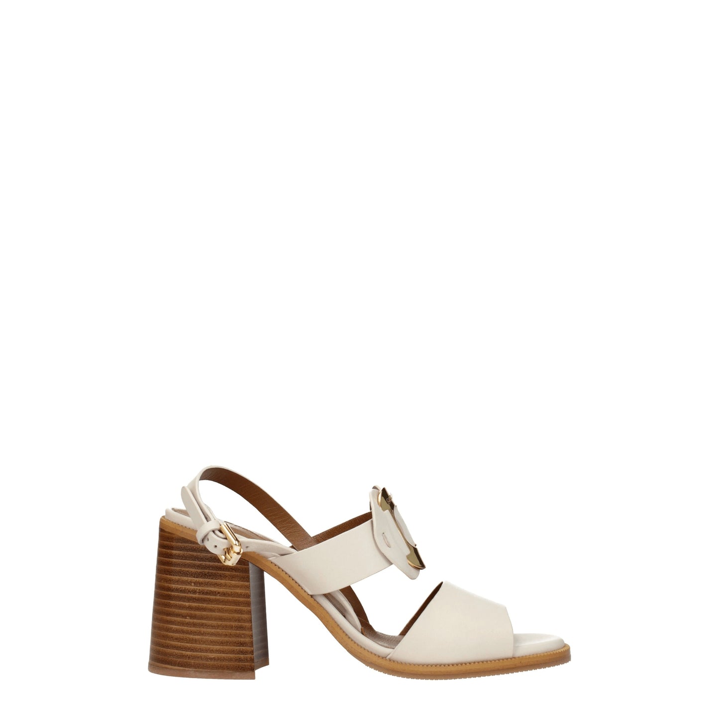 See by Chloé Women's Sandals in Leather White/Ivory