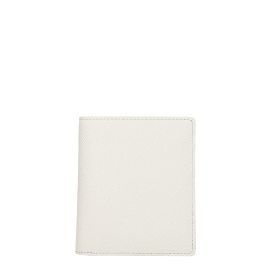 Maison Margiela Wallets Men Leather White