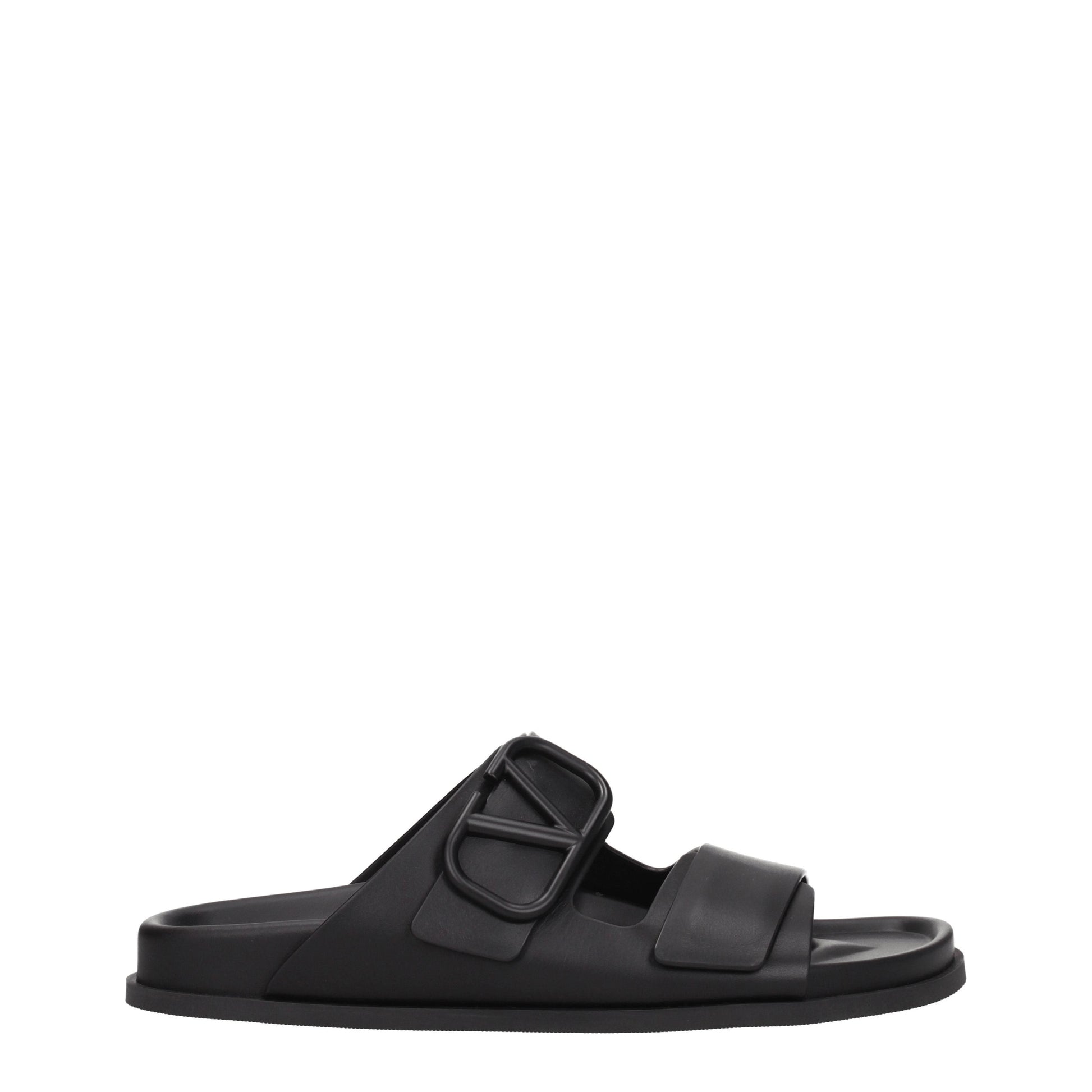 Valentino Garavani Men's Slippers and Clogs Leather