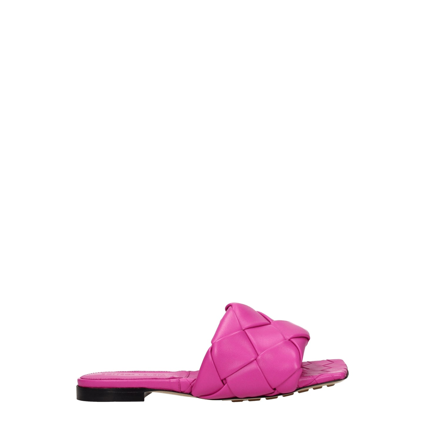 Bottega Veneta Women's Sandals & Slippers in Leather Fuchsia/Mauve