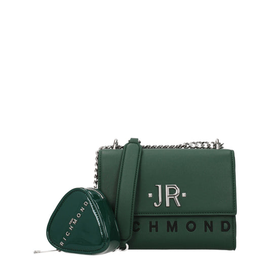 John Richmond Crossbody Bags Women Polyurethane Green