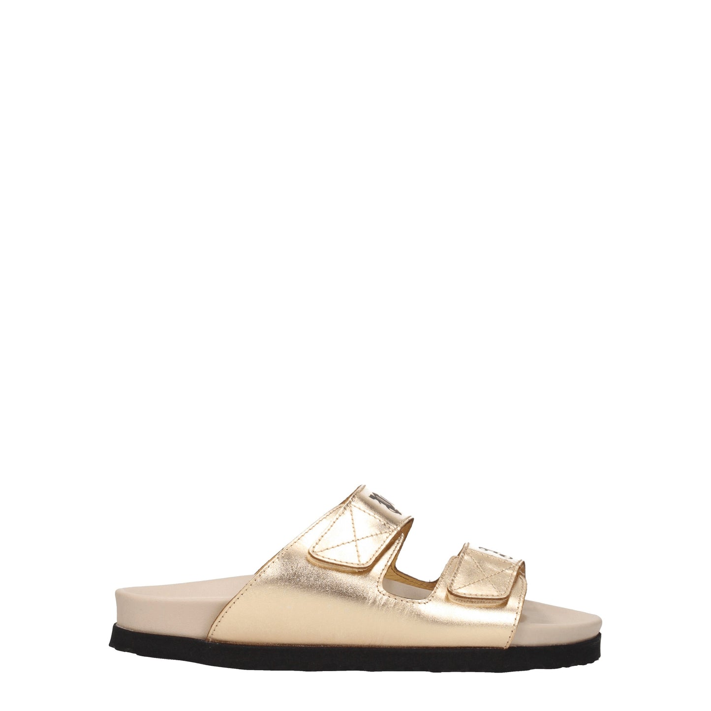 Palm Angels Women's Sandals & Slippers in Leather Gold