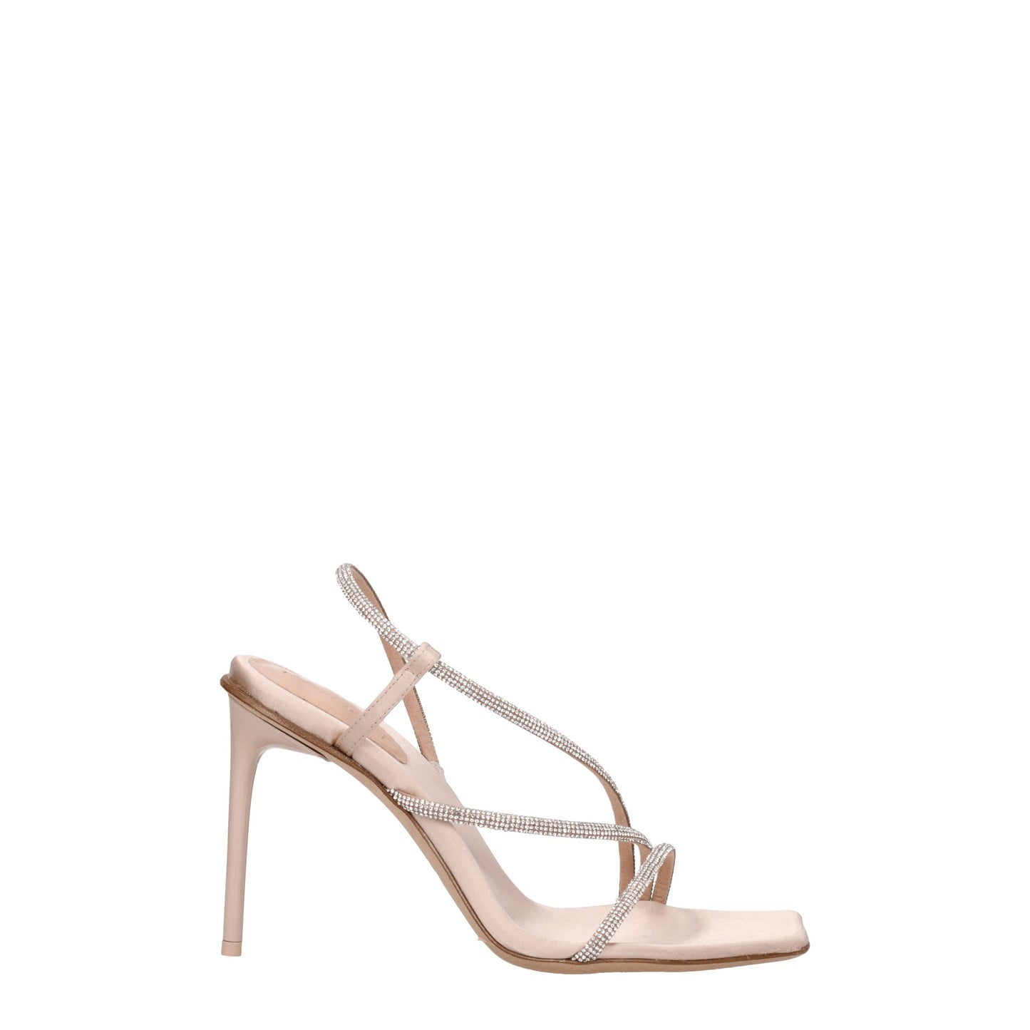 Max Mara Women's Sandals in Suede Pink/Powder Pink