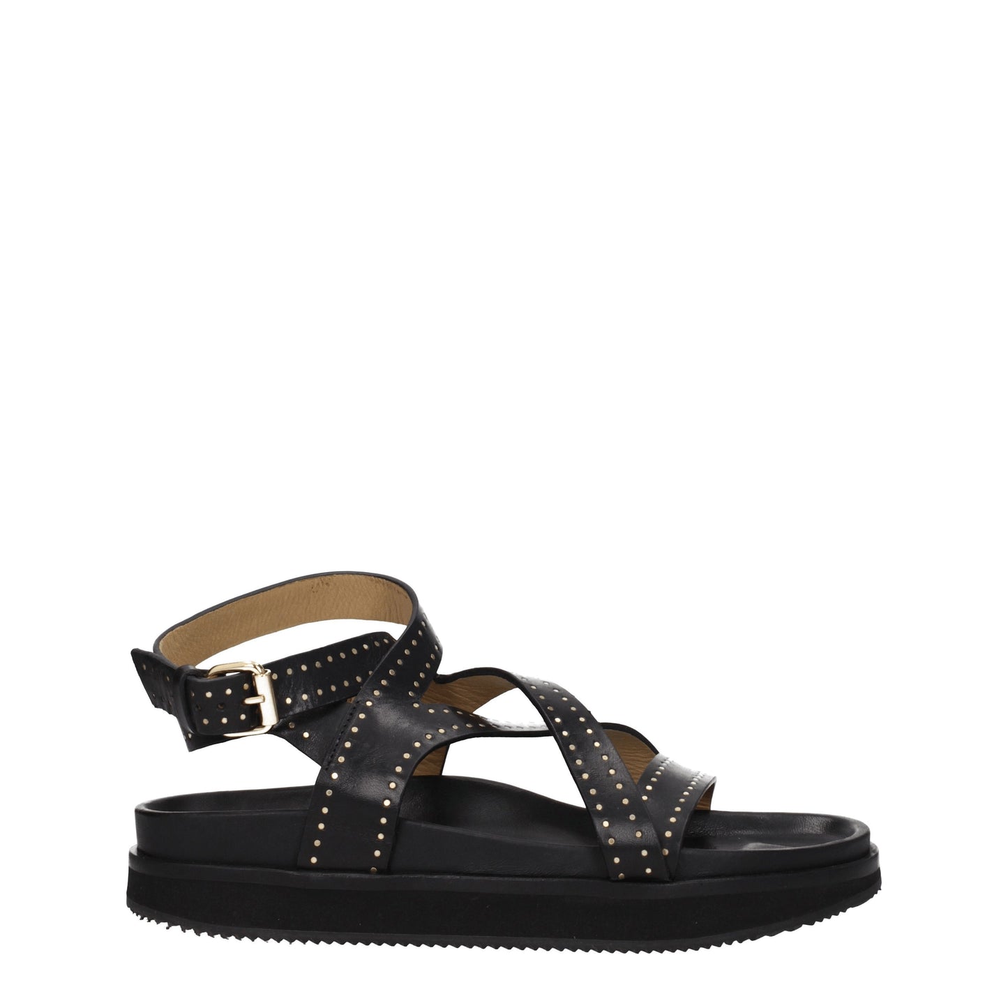 Isabel Marant Women's Sandals in Leather Black