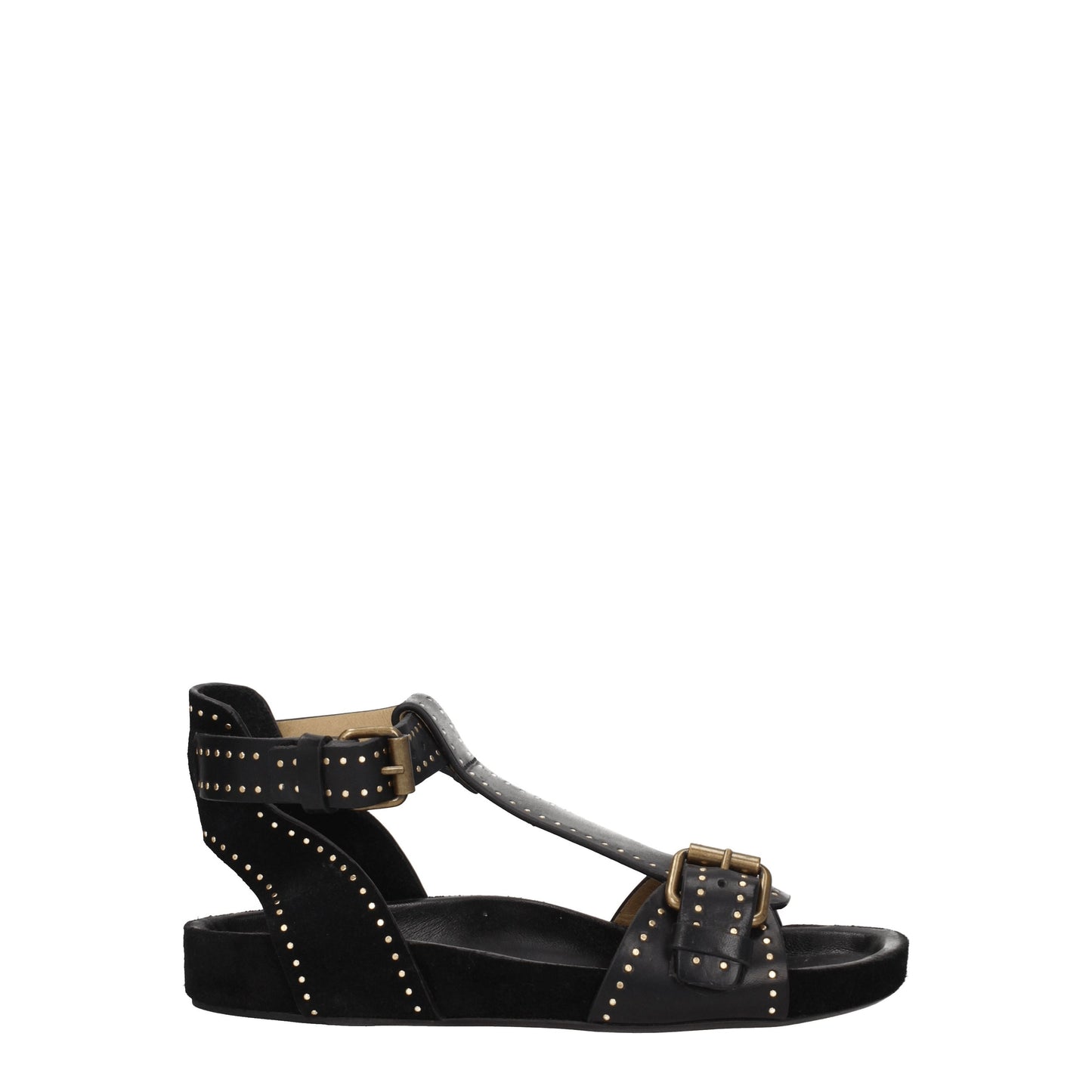 Isabel Marant Women's Sandals in Leather Black