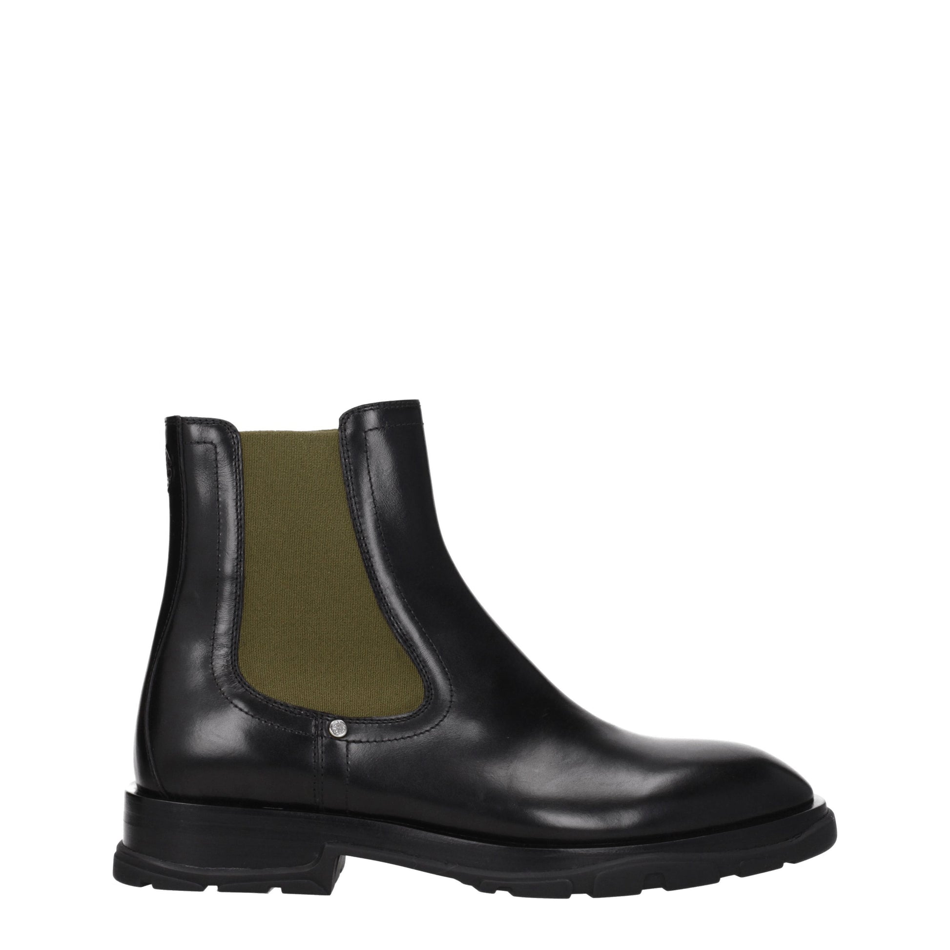 Alexander McQueen Men's Ankle Boots Leather