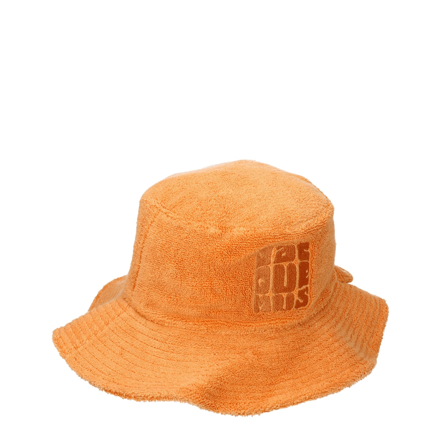 Jacquemus Hats Men Cotton Orange/Light Orange