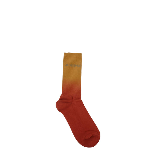 Jacquemus Socks Men Cotton Brown/Multicolor