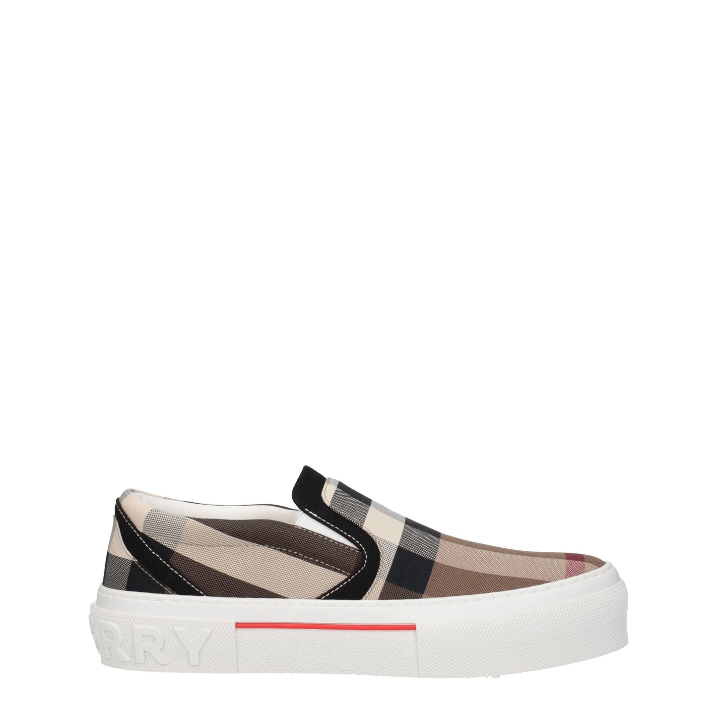 Burberry Men's Slip-ons in Fabric  Beige/Birch