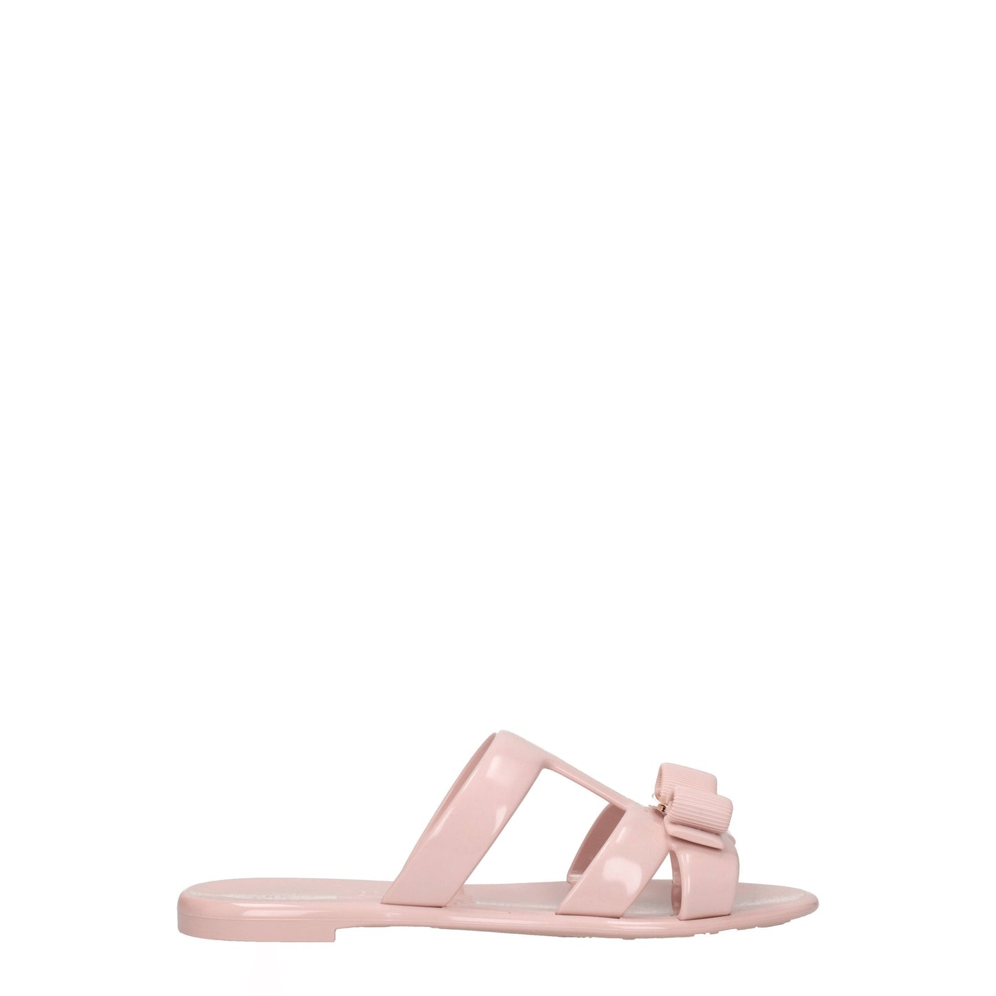 Salvatore Ferragamo Women's Sandals & Slippers in PVC Pink/Antique Pink