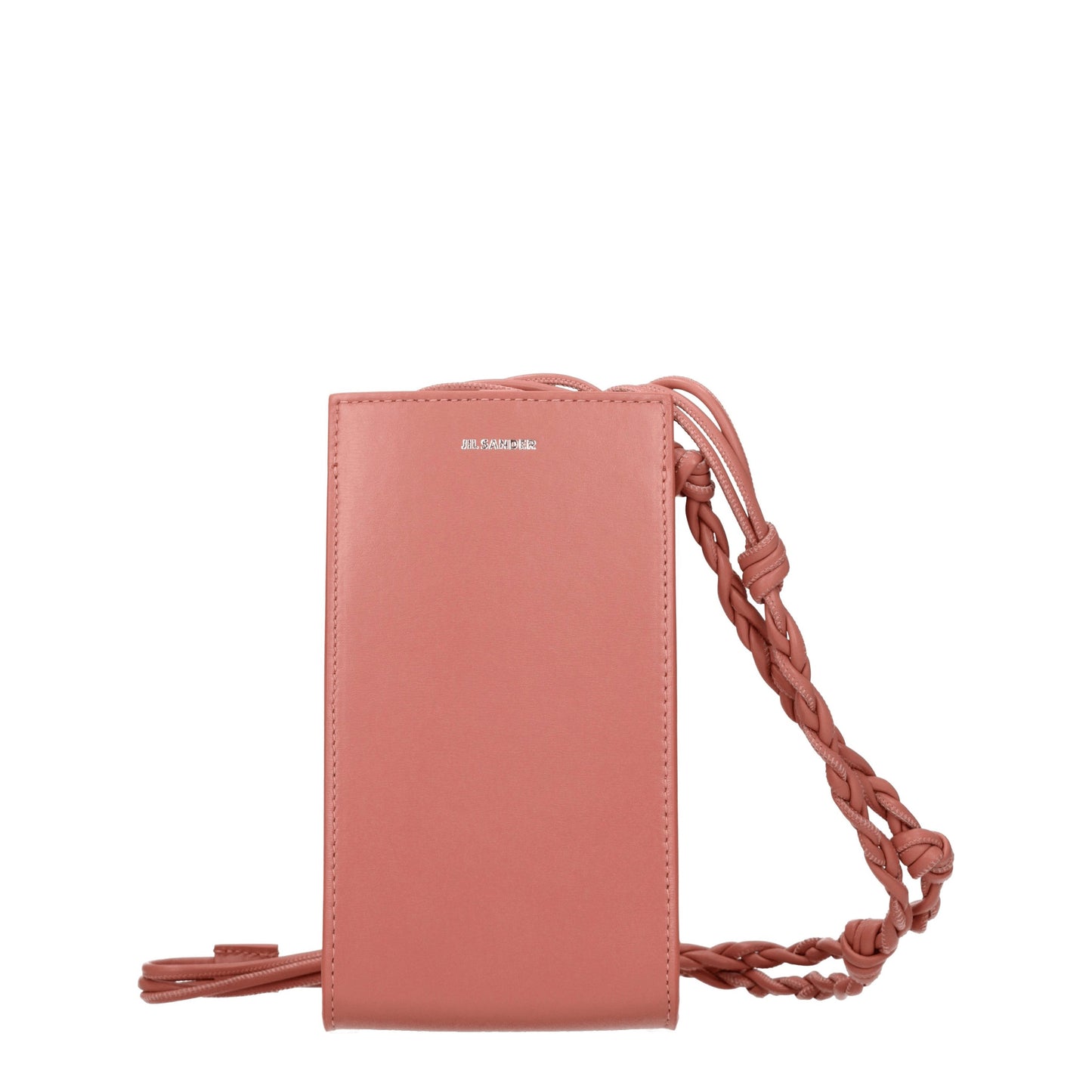 Jil Sander Smartphone holders Women Leather Pink/Carmine