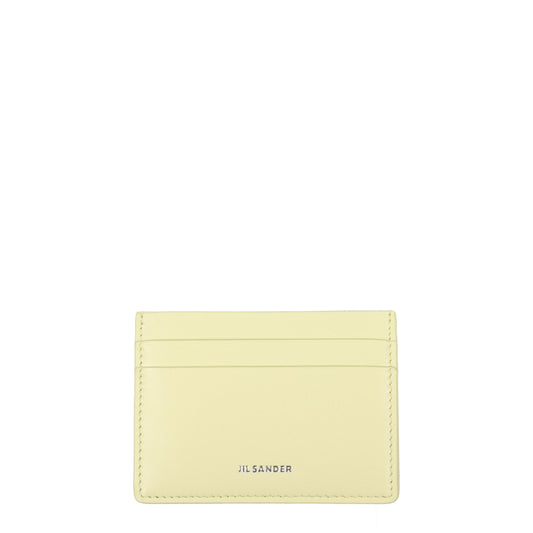 Jil Sander Document Holders Women Leather Yellow/Lemon