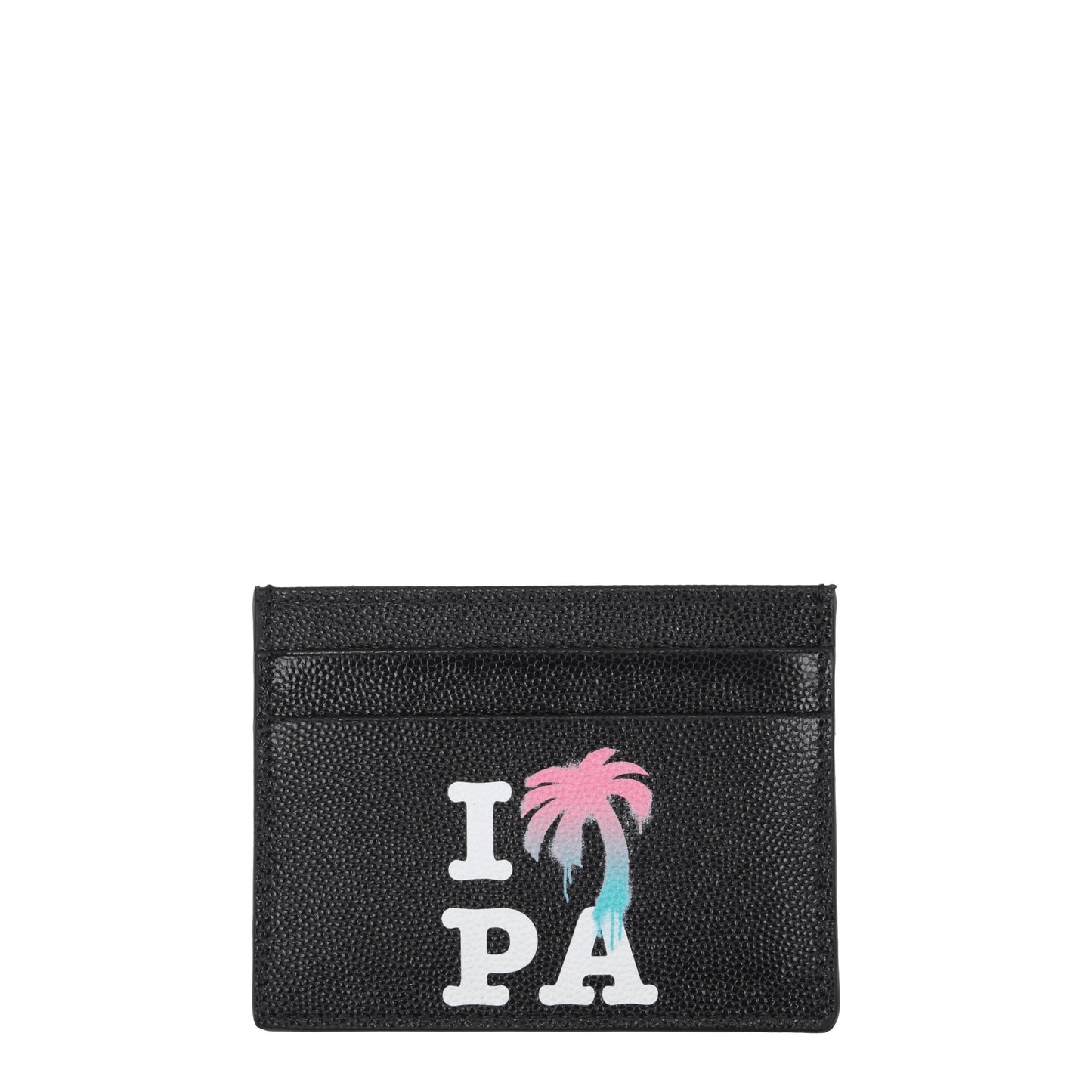 Palm Angels Document Holders Men Leather Black