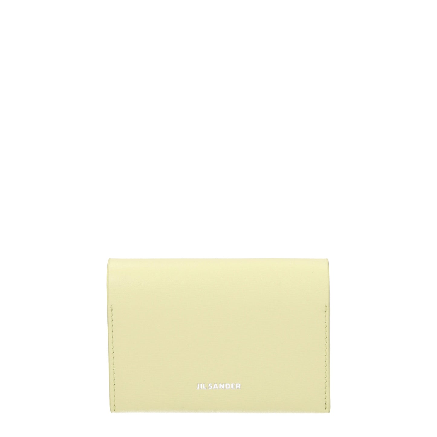 Jil Sander Document Holders Women Leather Yellow/Lemon