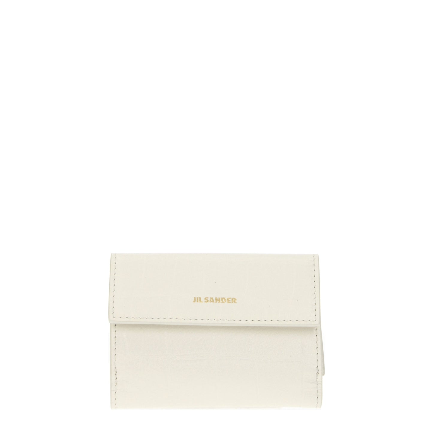 Jil Sander Wallets Women Leather White/Chalk