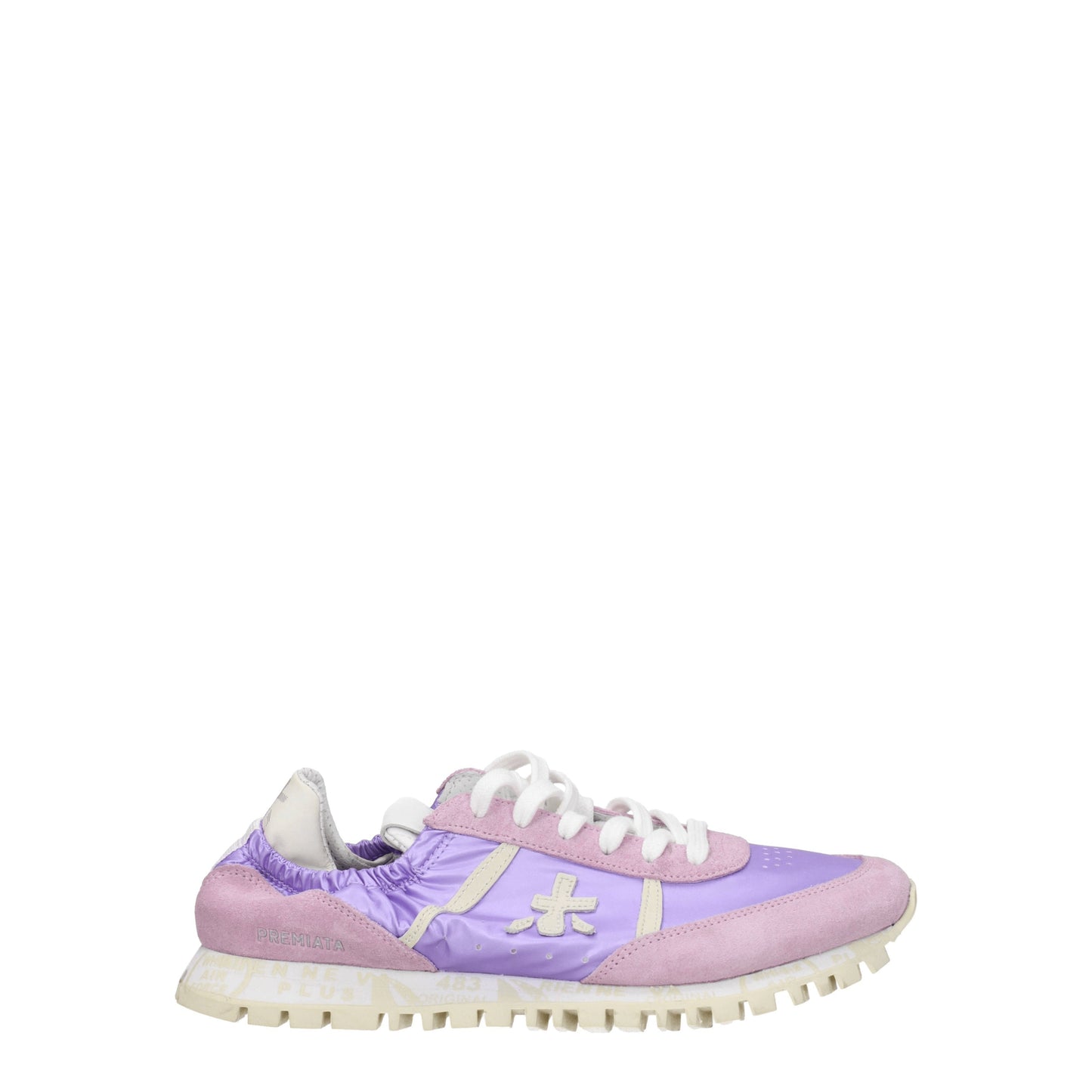 Premiata Women's Sneakers in Suede Pink/Lilac