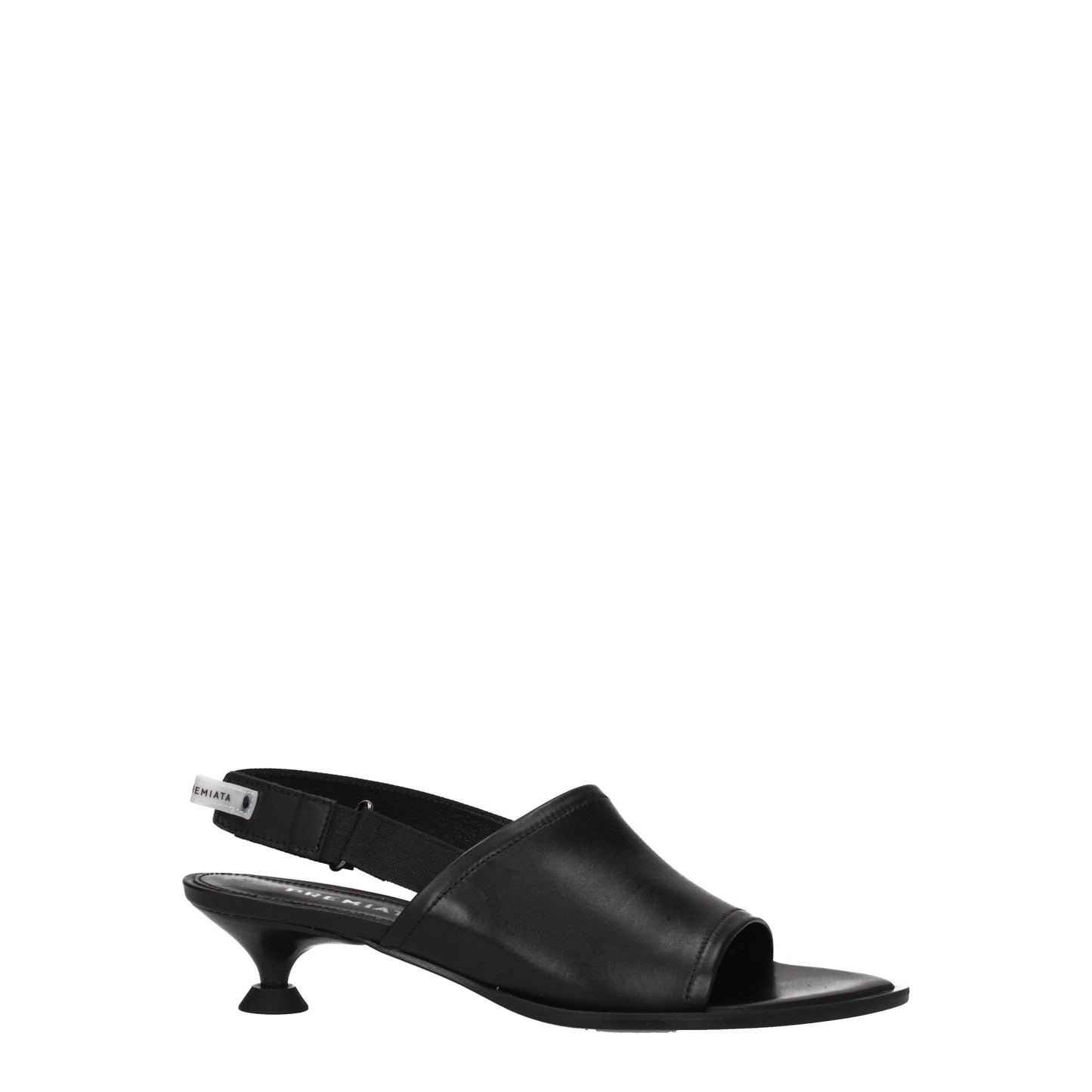 Premiata Women's Sandals in Leather Black