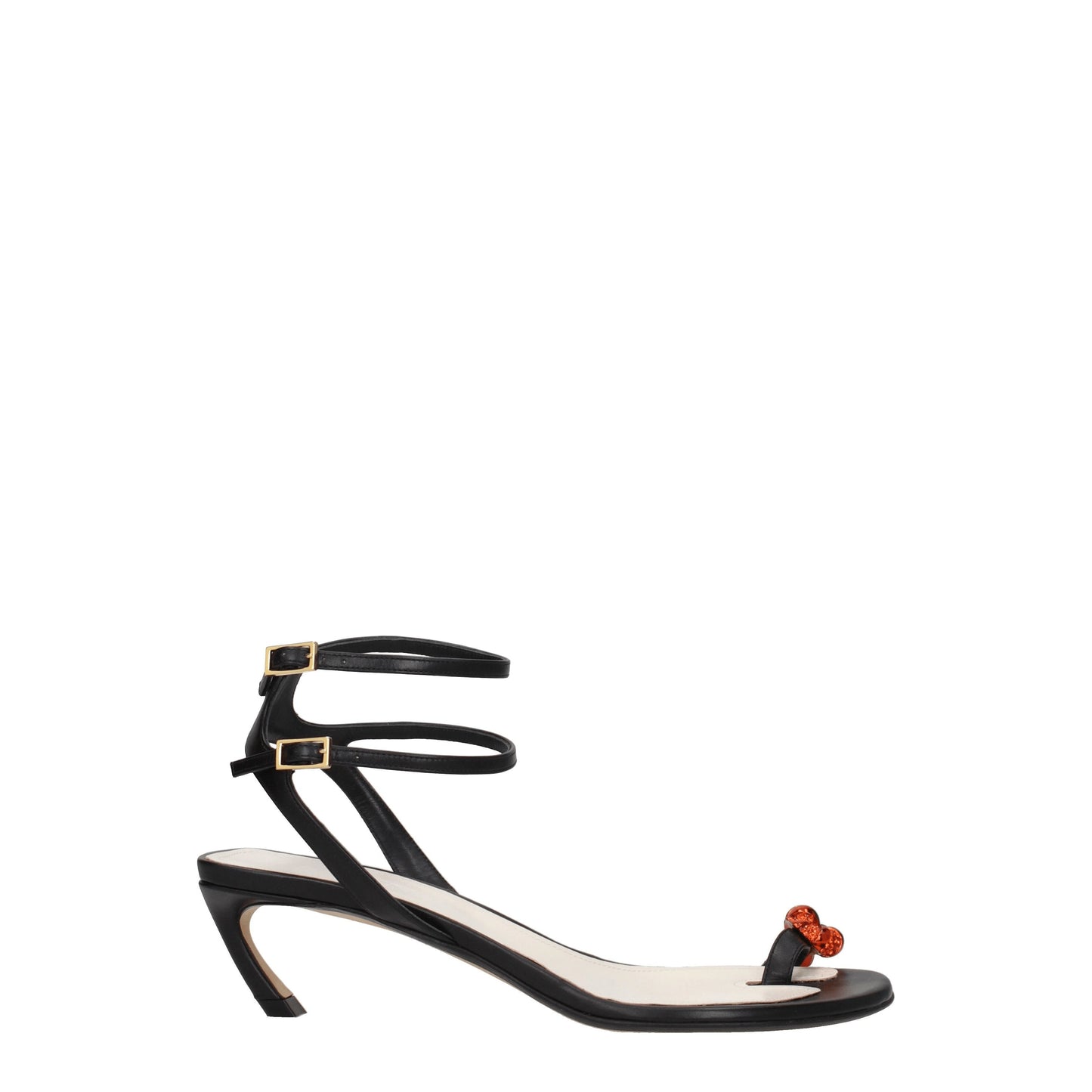 Lanvin Women's Sandals in Leather Black