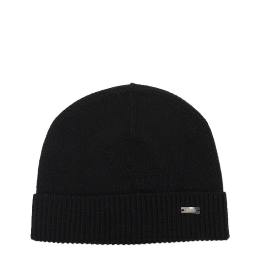 Herno Hats Men Wool Black