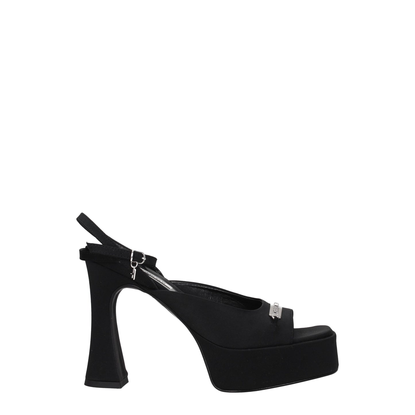 Karl Lagerfeld Women's Sandals in Fabric  Black