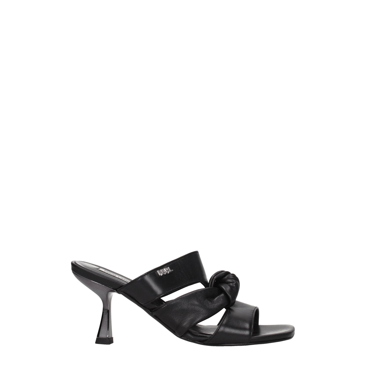 Karl Lagerfeld Women's Sandals in Leather Black