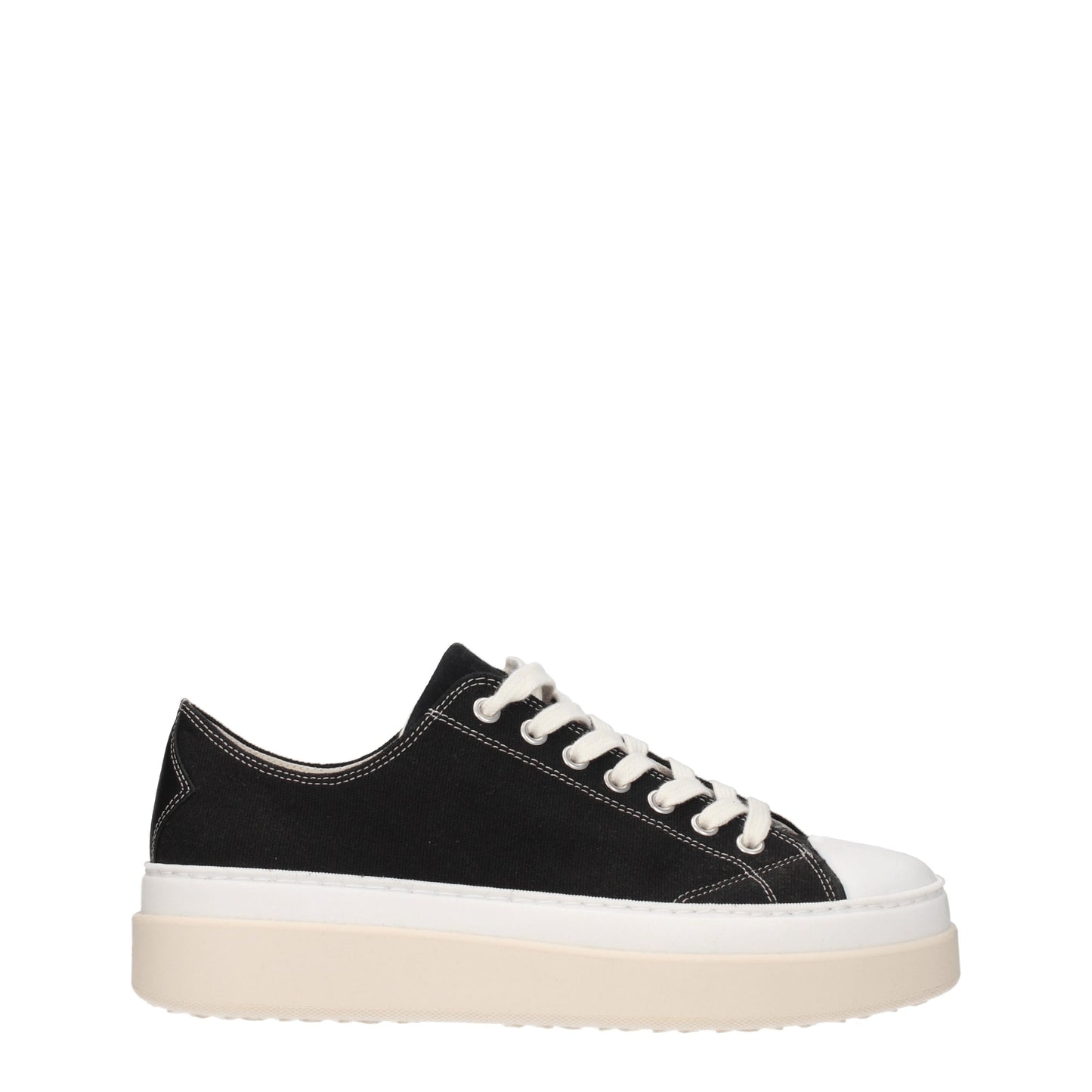 Isabel Marant Men's Sneakers in Fabric  Black