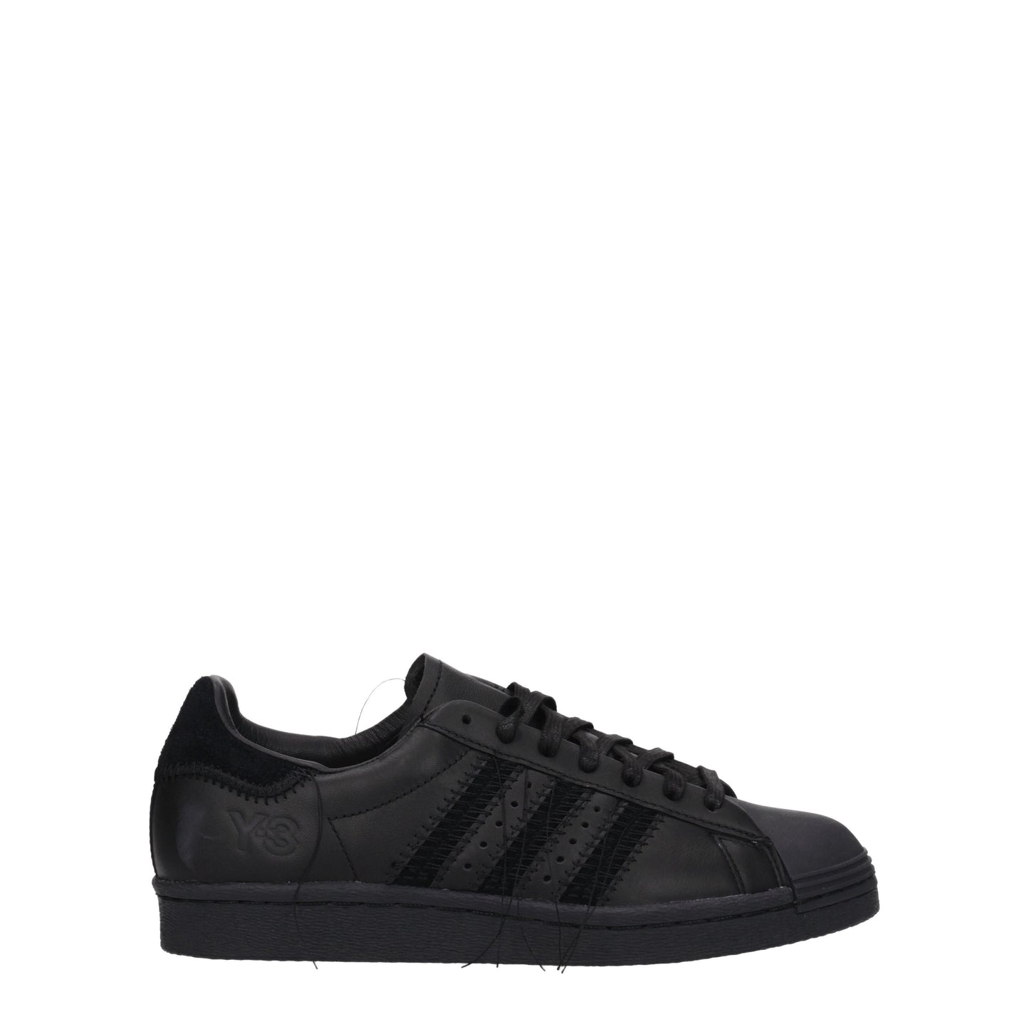 Y3 Yamamoto Women's Sneakers in Leather Black