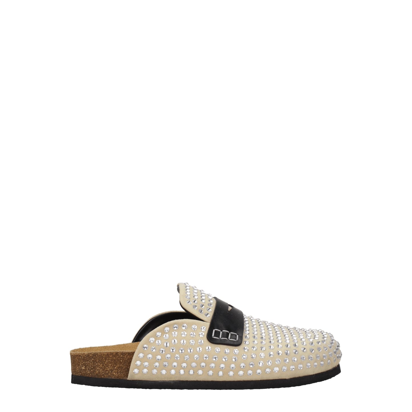 Jw Anderson Women's Sandals & Slippers in Suede Beige/Natural