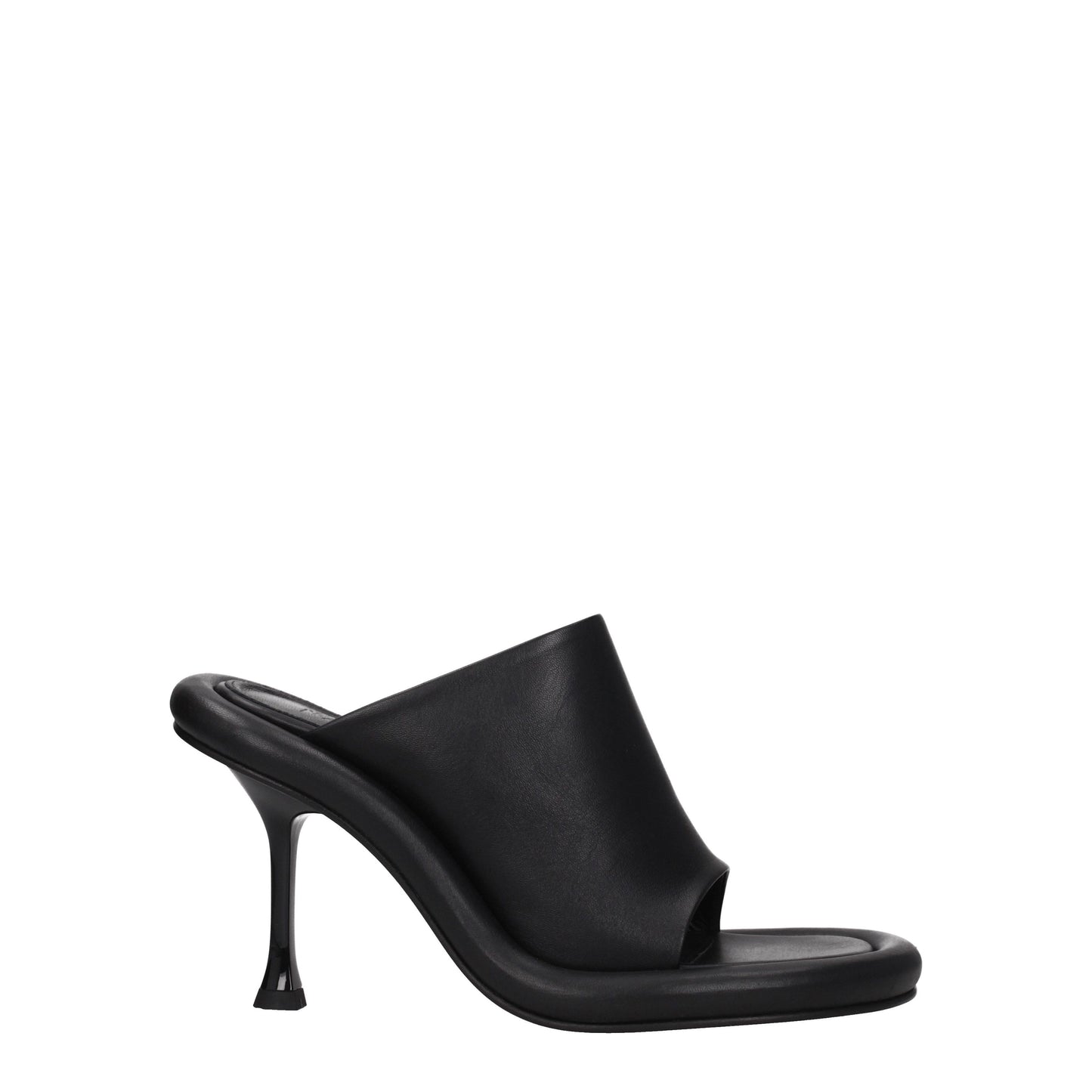 Jw Anderson Women's Sandals in Leather Black