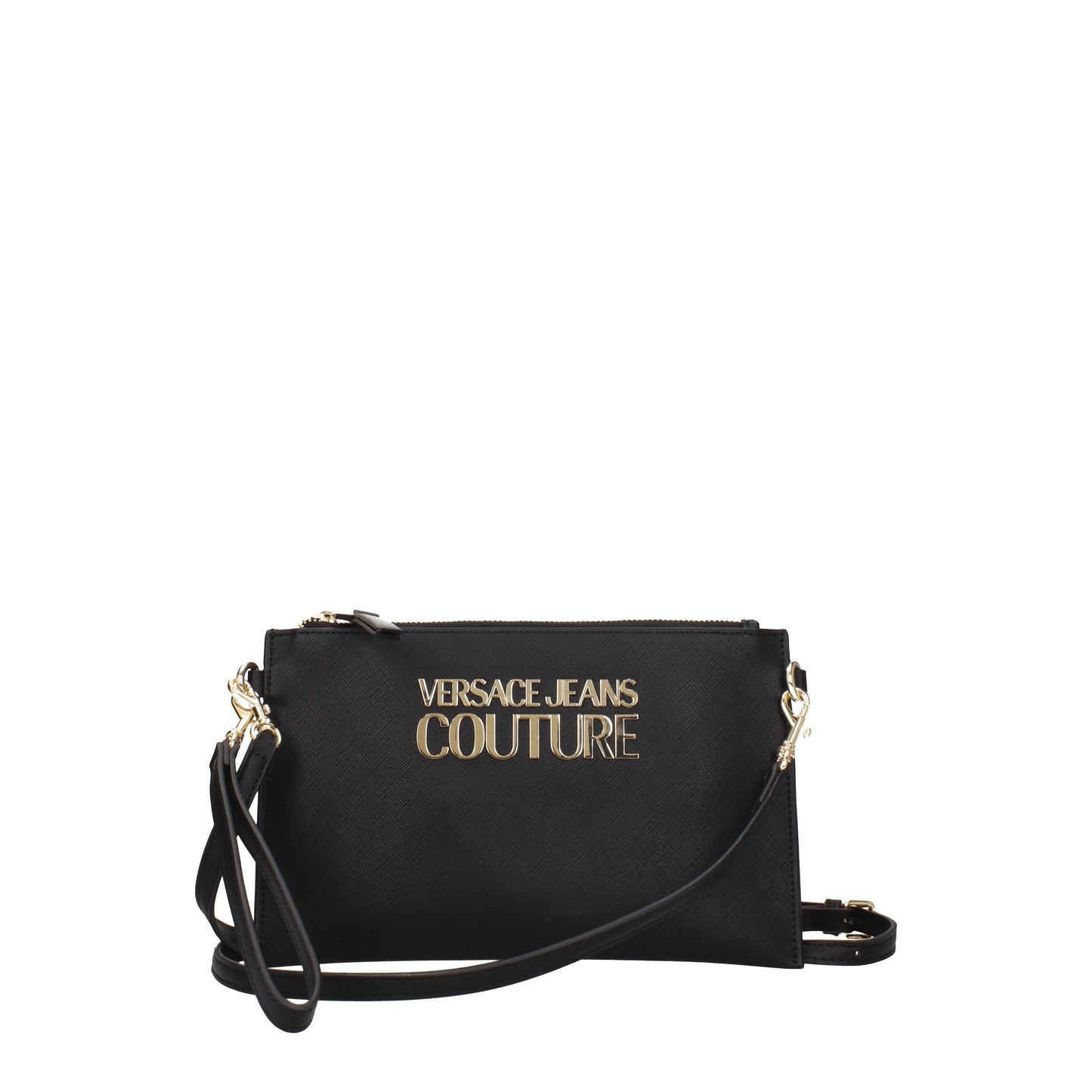 Versace Jeans Clutches Women Polyurethane Black