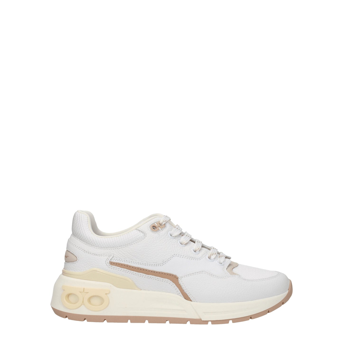 Salvatore Ferragamo Women's Sneakers in Leather White