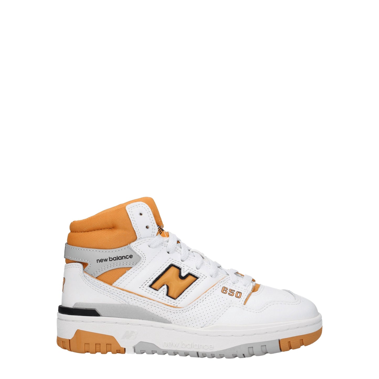 New Balance Women's Sneakers in Leather White/Canyon