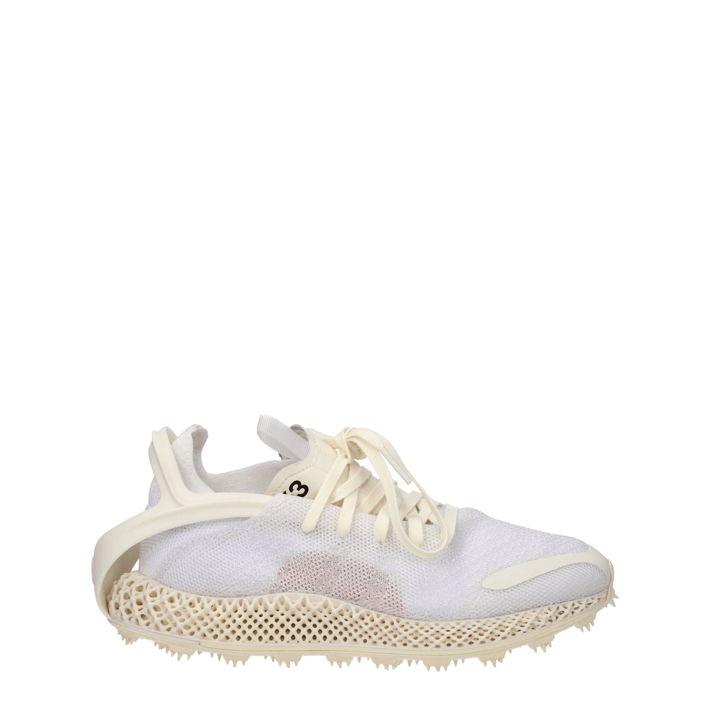 Y3 Yamamoto Women's Sneakers in Fabric  White