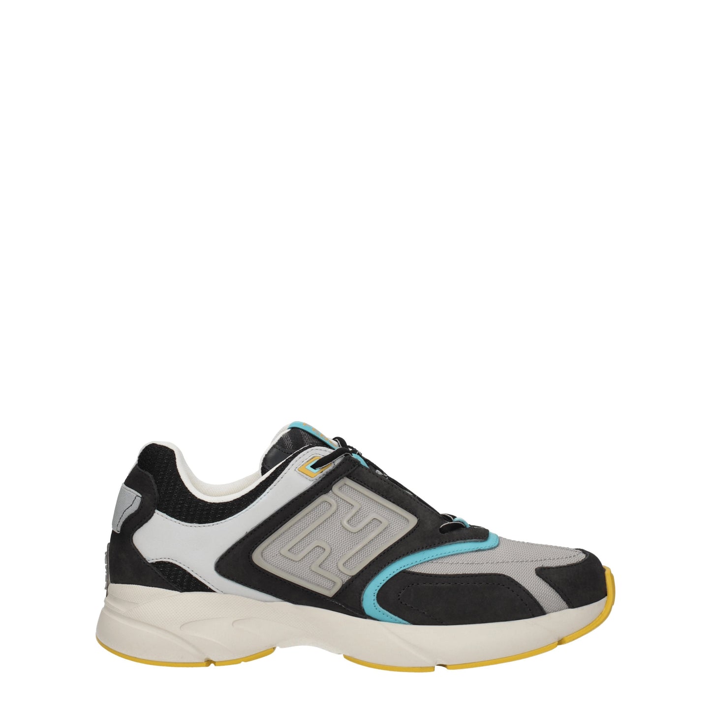 Fendi Men's Sneakers in Fabric  Gray/Slate