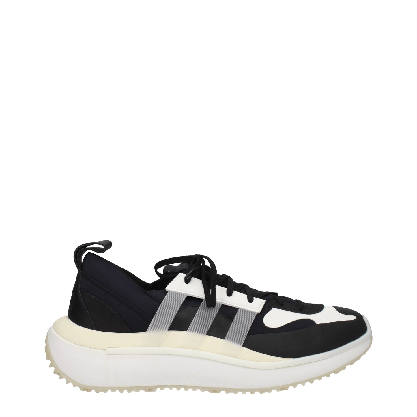 Y3 Yamamoto Men's Sneakers in Fabric  Black