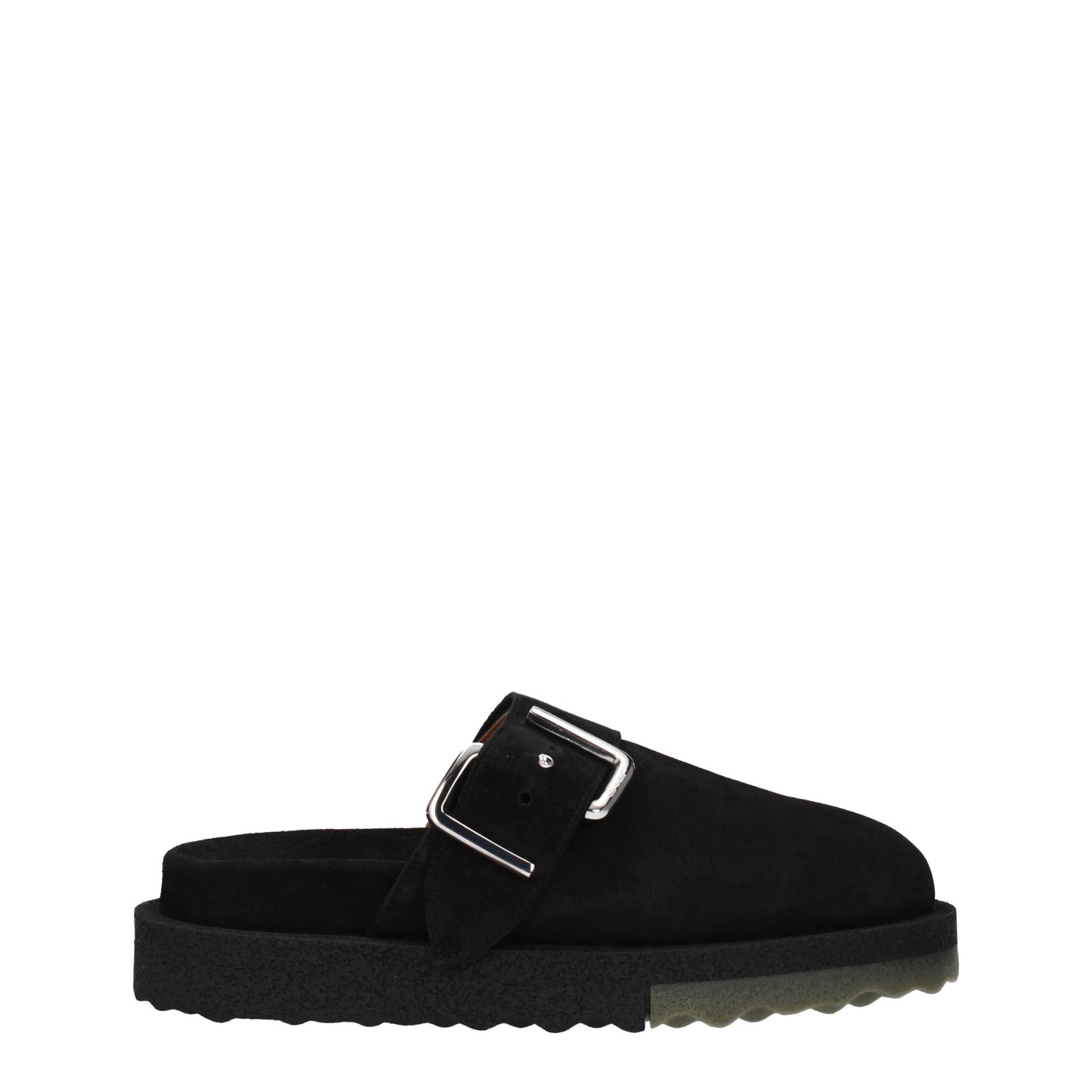 Off-White Sandals & Slippers Men Suede Black