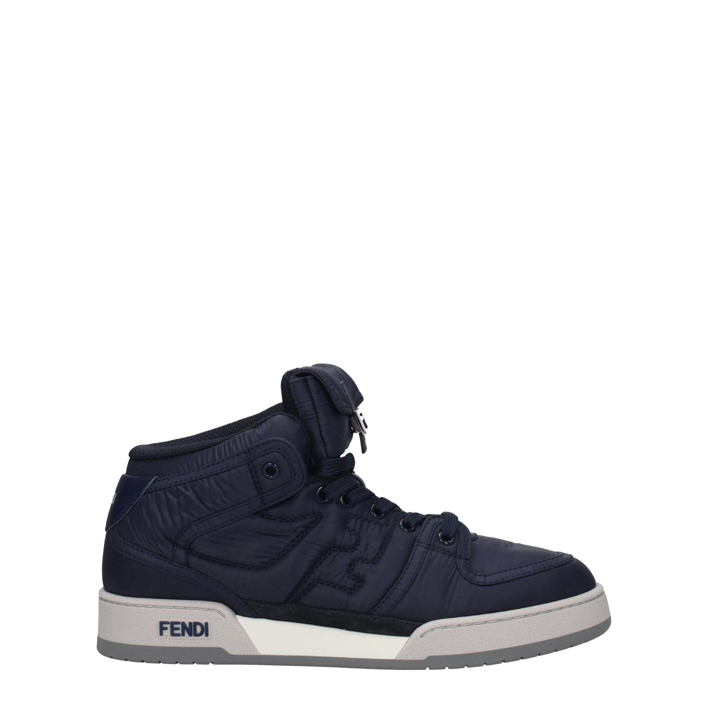 Fendi Men's Sneakers in Fabric  Blue