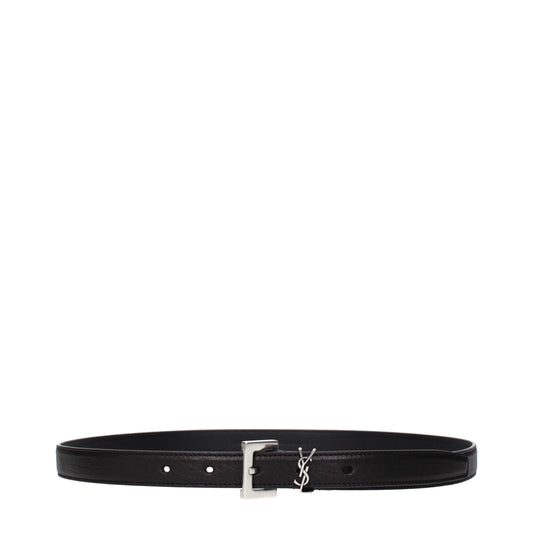 Saint Laurent Men's Belts Leather