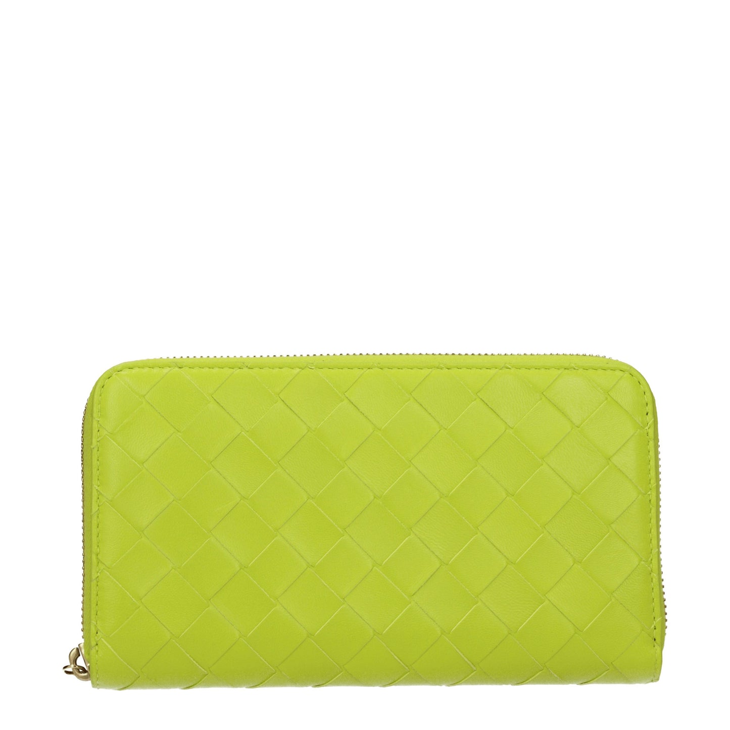 Bottega Veneta Wallets Women Leather Green/Acid Green