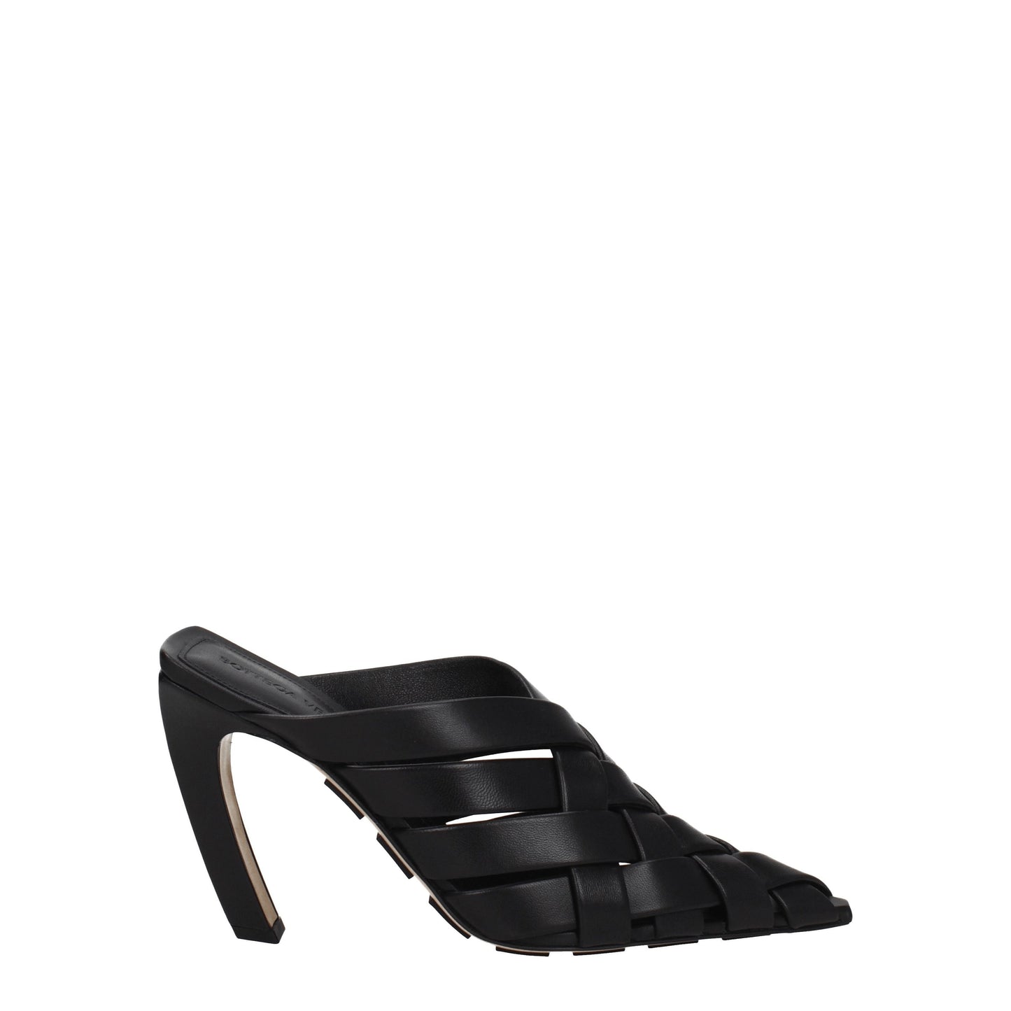 Bottega Veneta Women's Sandals in Leather Black