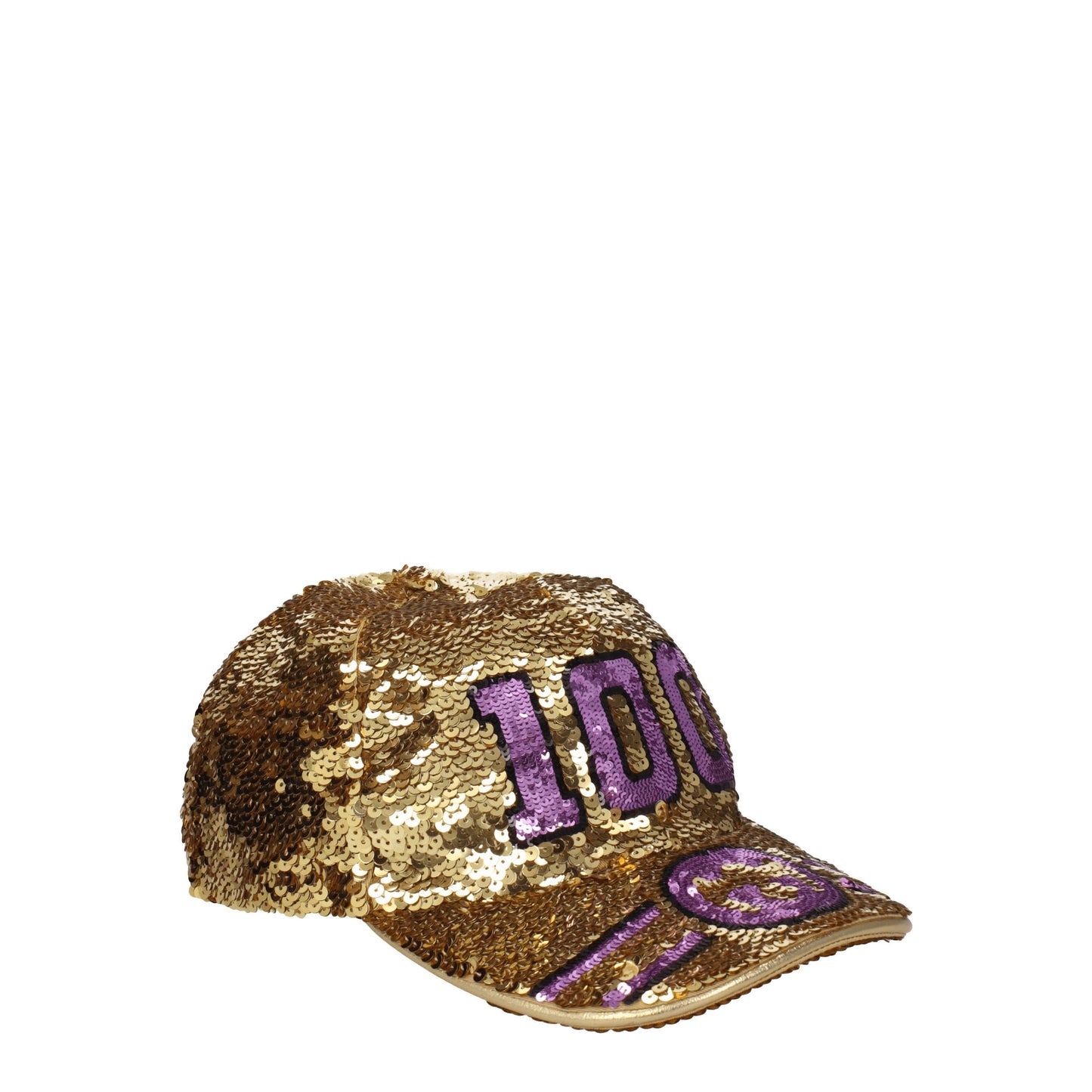 Gucci Hats Men Sequins Gold