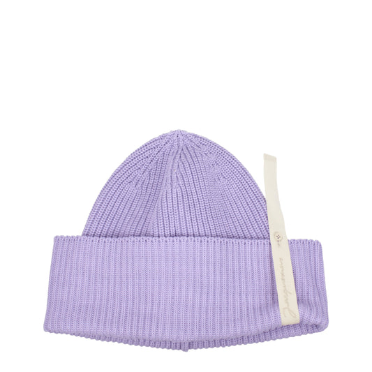 Jacquemus Hats Women Cotton Violet/Lilac